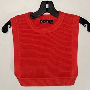 Rehab Cutout Cropped Muscle Tee